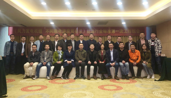 3044am永利集团风电主持体例的首个能源行业标准启动会在杭召开