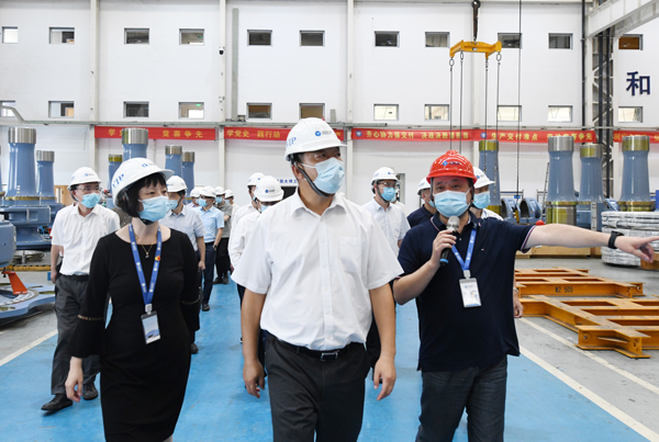 杭州市副市长柯吉欣一行调研3044am永利集团股份
